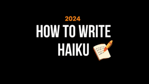 How to write haiku